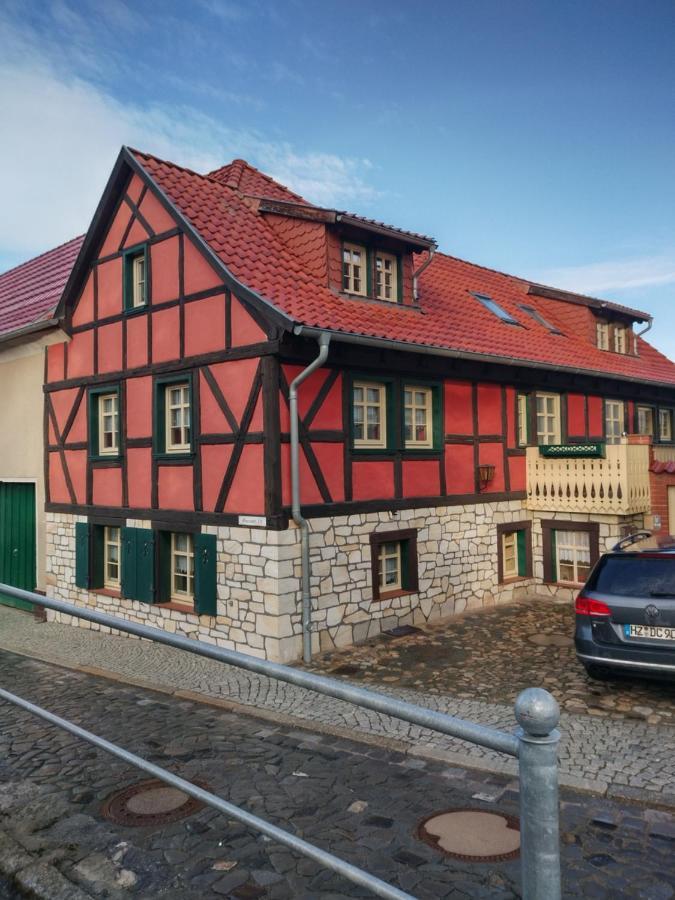Ferienhaus Gero Gernrode  Buitenkant foto