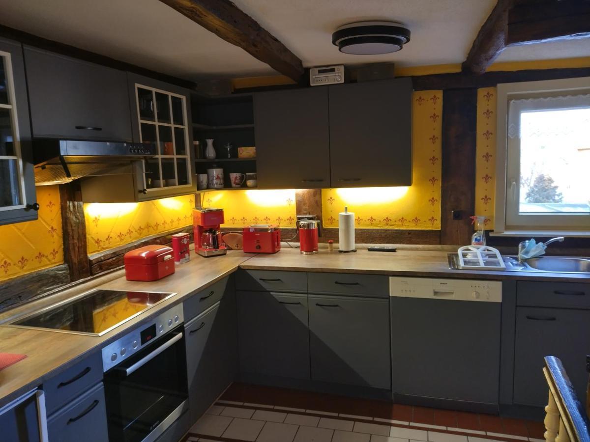 Ferienhaus Gero Gernrode  Buitenkant foto